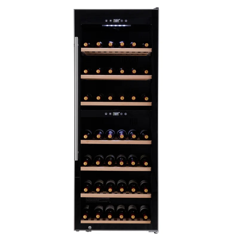 126 Bottles Wine Cooler Dual Zone 23" Width 12 Cu.ft. / 350 L