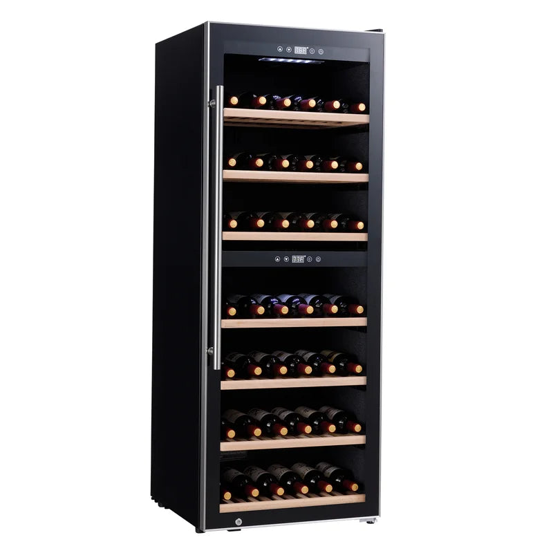 126 Bottles Wine Cooler Dual Zone 23" Width 12 Cu.ft. / 350 L